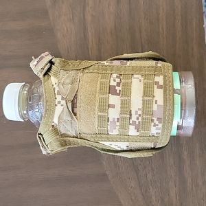 Tactical morale patch plate carrier koozie